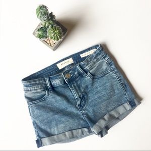 PacSun cuffed denim shorts